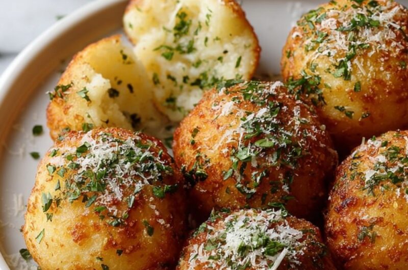 Fried Mashed Potato Balls Recipe