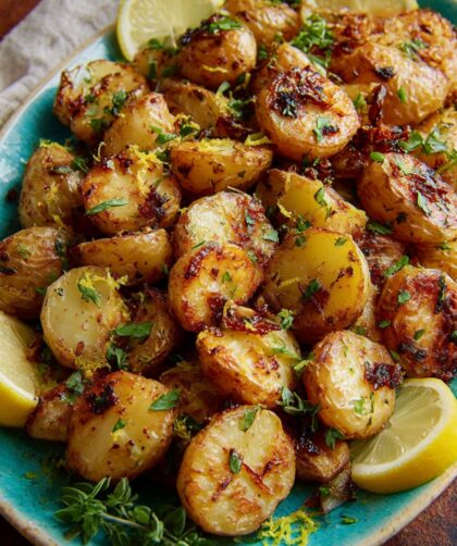 Greek Roasted Potatoes Recipe