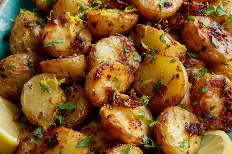 Greek Roasted Potatoes Recipe