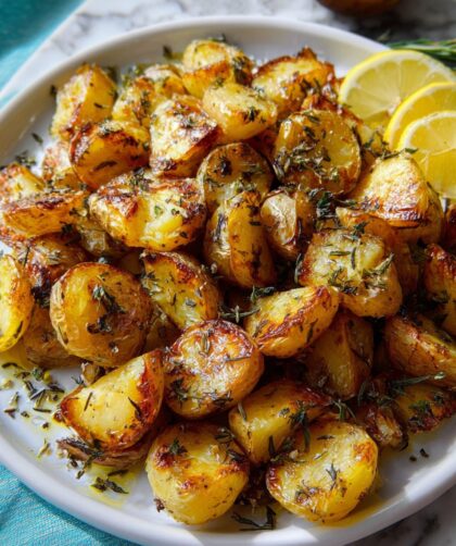 Greek Roasted Potatoes Recipe