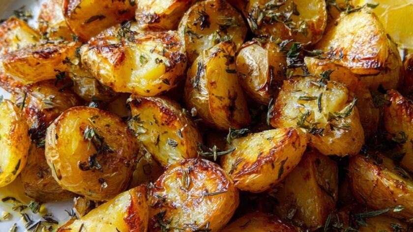 Greek Roasted Potatoes Recipe