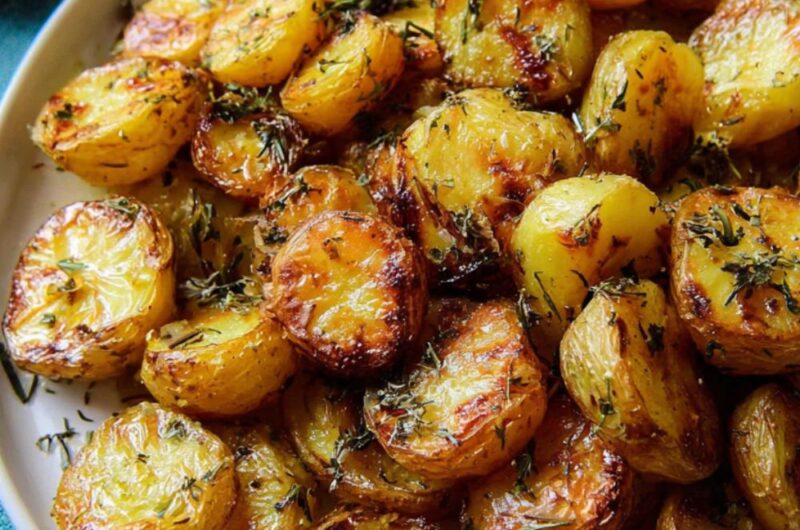 Greek Roasted Potatoes Recipe