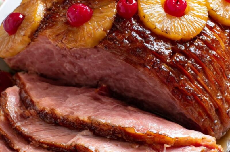 Ham with Cherry-Pineapple Glaze Recipe