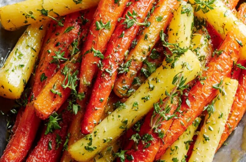 Honey-Glazed Carrots and Parsnips Recipe