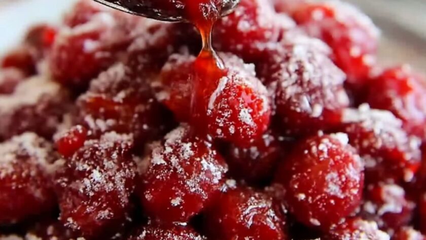 Individual Cherry Almond Crisps Recipe