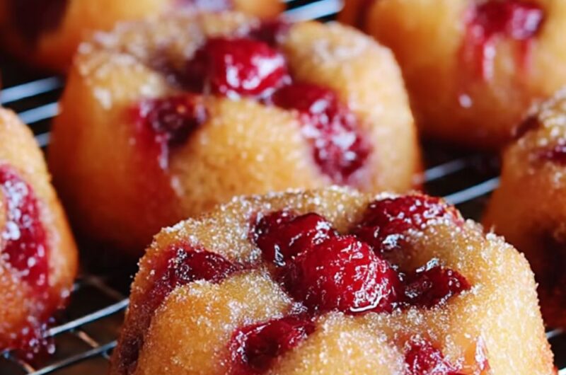 Individual Raspberry Cobblers Recipe