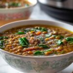 Instant Pot Lentil Soup Recipe