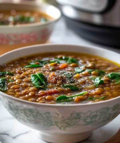 Instant Pot Lentil Soup Recipe