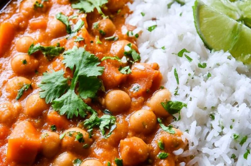 Instant Pot Sweet Potato Curry Recipe