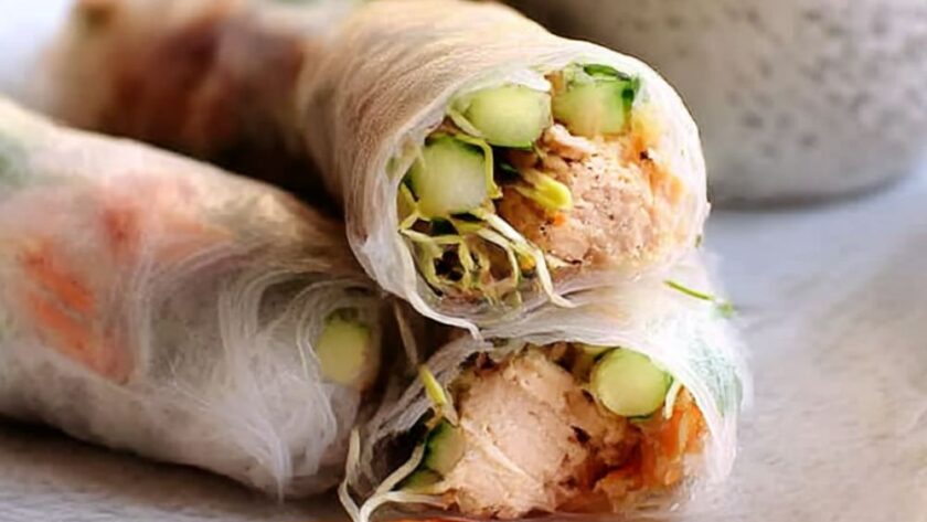 Leftover Turkey Spring Rolls Recipe