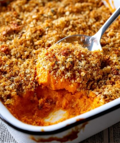Lightened Up Sweet Potato Casserole Recipe