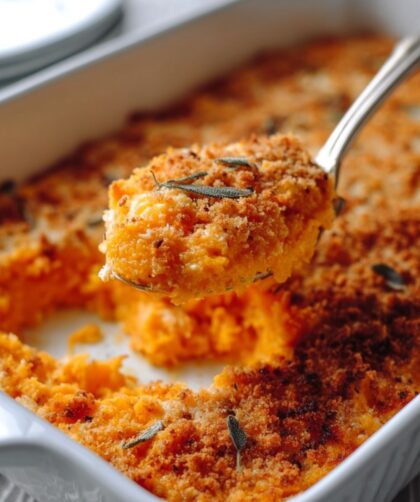 Lightened Up Sweet Potato Casserole Recipe