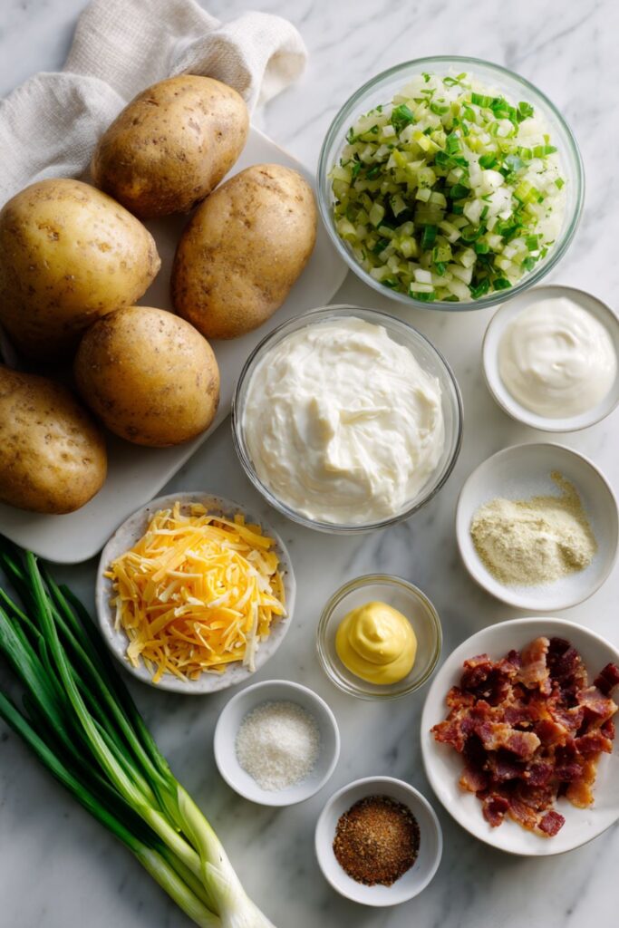 Loaded Baked Potato Salad Recipe
