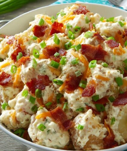 Loaded Baked Potato Salad Recipe