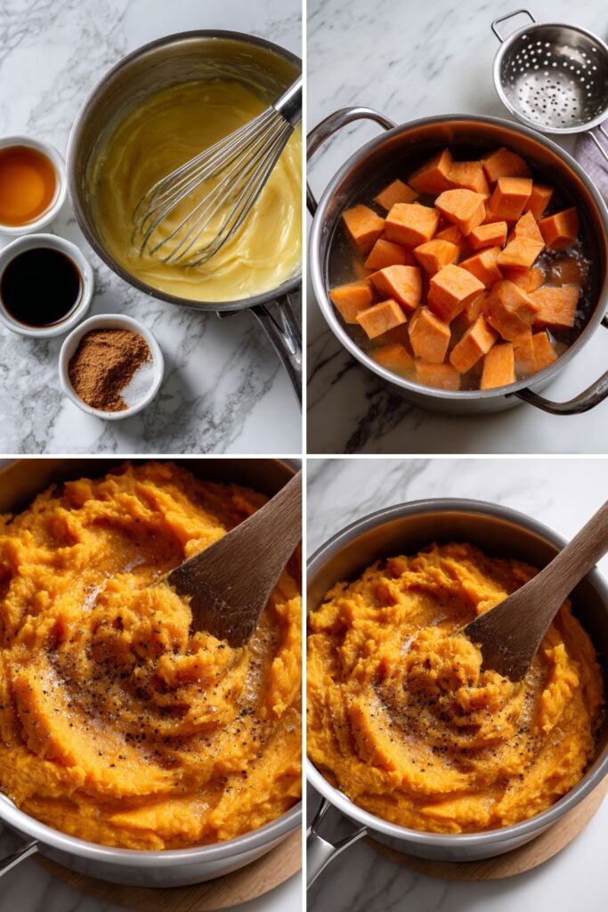 Mashed Sweet Potatoes Recipe