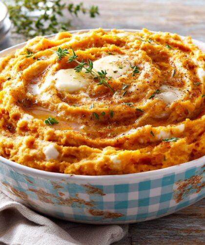 Mashed Sweet Potatoes Recipe