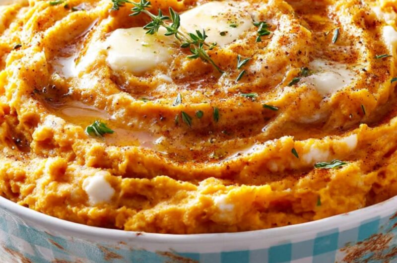 Mashed Sweet Potatoes Recipe