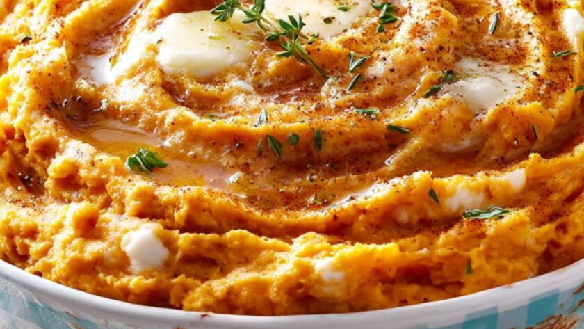 Mashed Sweet Potatoes Recipe