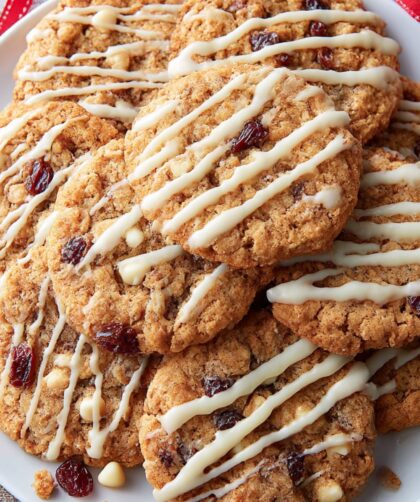 Oatmeal-Cherry Slice-and-Bake Cookies Recipe