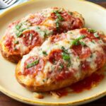 Pepperoni Pizza Stuffed Potatoes Recipe