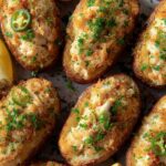 Phoebe Lapine's Crab Cake Twice-Baked Potatoes Recipe