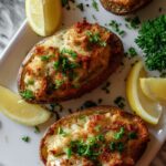 Phoebe Lapine's Crab Cake Twice-Baked Potatoes Recipe