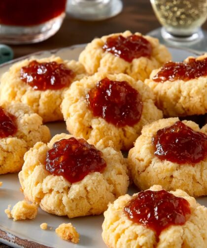 Pimento Cheese Thumbprint Crackers Recipe