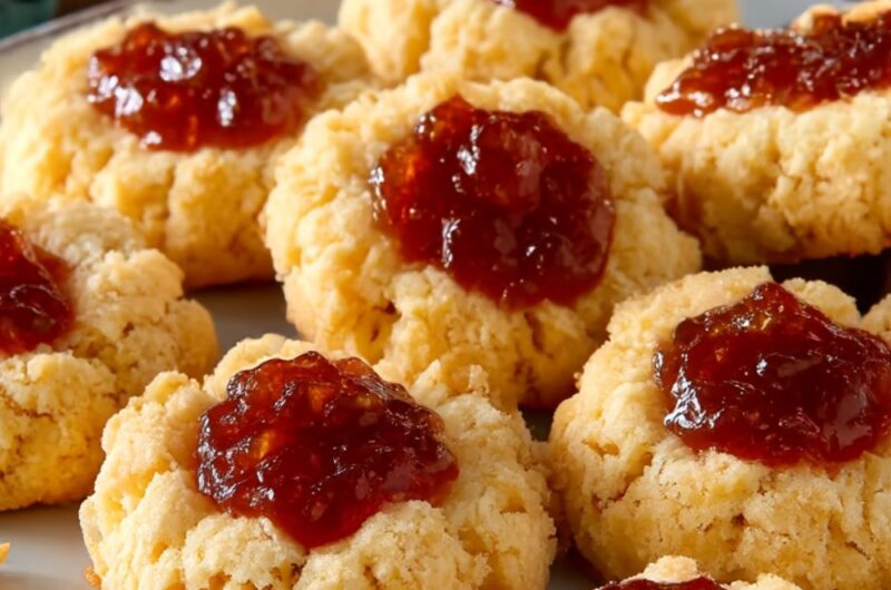 Pimento Cheese Thumbprint Crackers Recipe
