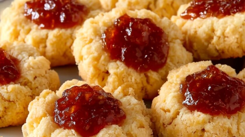 Pimento Cheese Thumbprint Crackers Recipe