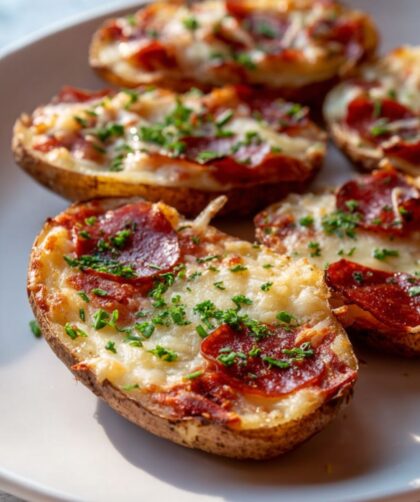 Pizza Potato Skins Recipe