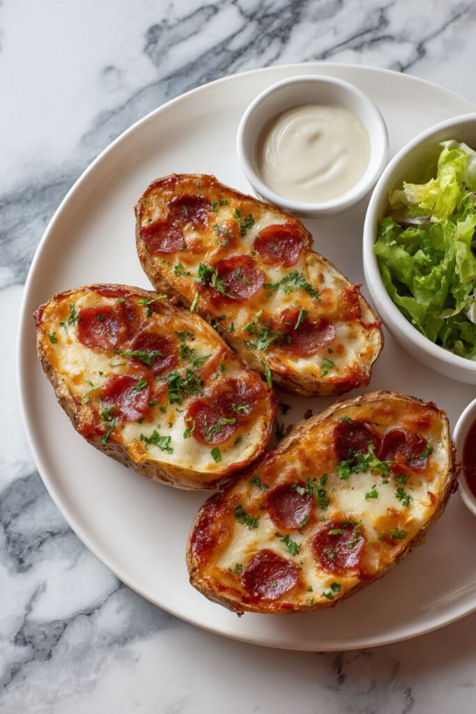 Pizza Potato Skins Recipe