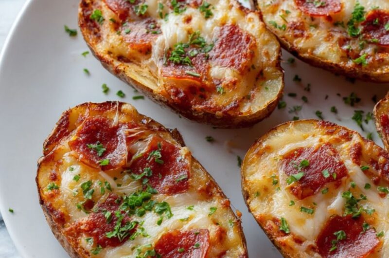 Pizza Potato Skins Recipe
