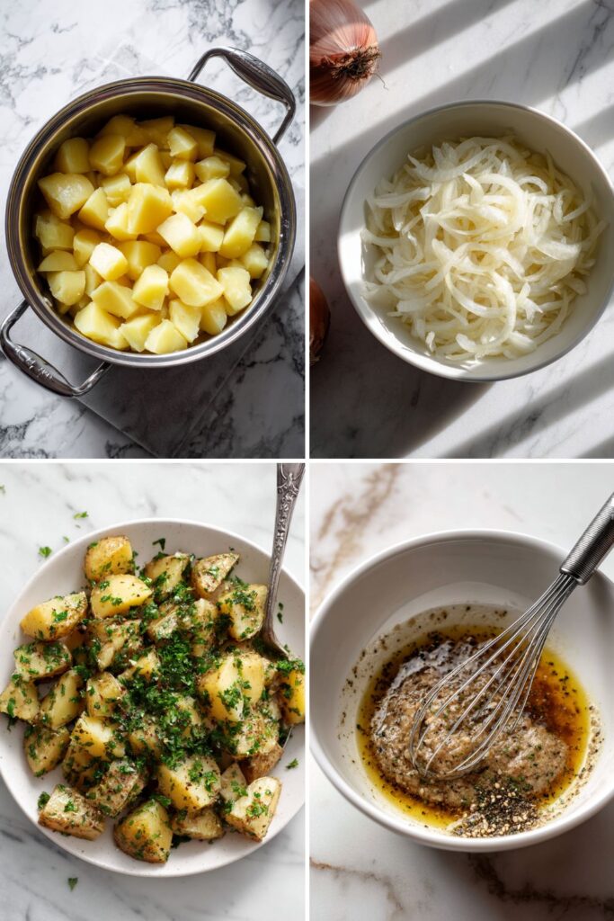 Potato Salad with Mustard Vinaigrette Recipe