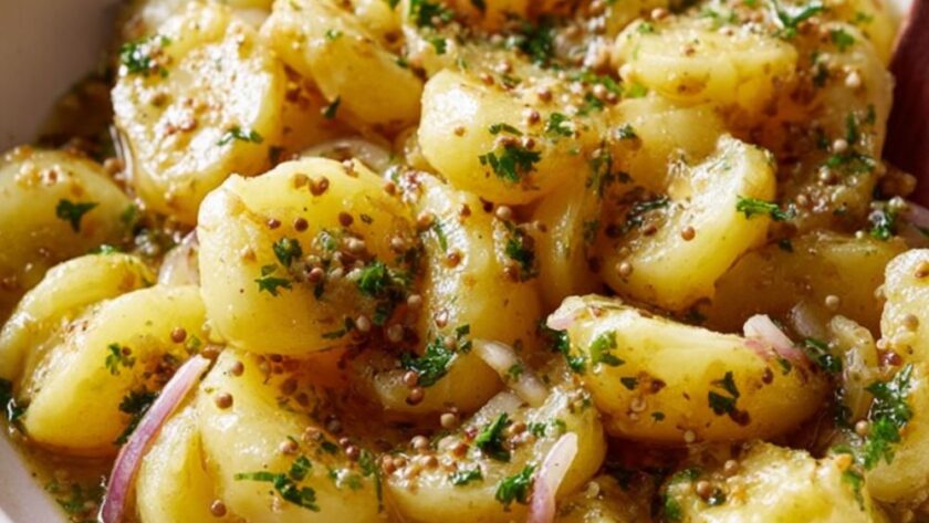 Potato Salad with Mustard Vinaigrette Recipe