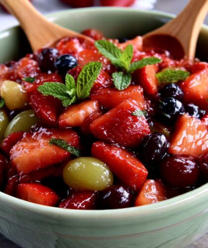 Pretty, Yummy Fruit Salad Recipe