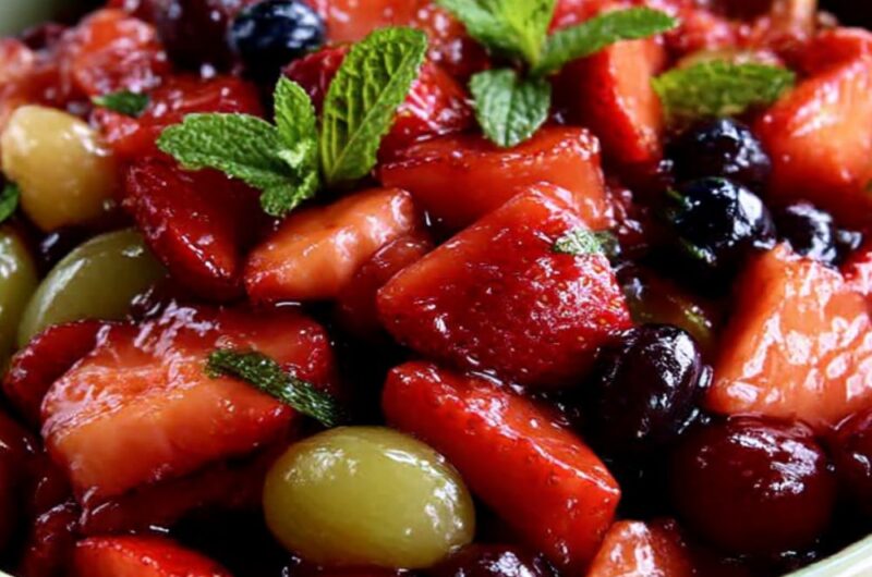 Pretty, Yummy Fruit Salad Recipe