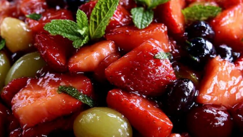 Pretty, Yummy Fruit Salad Recipe