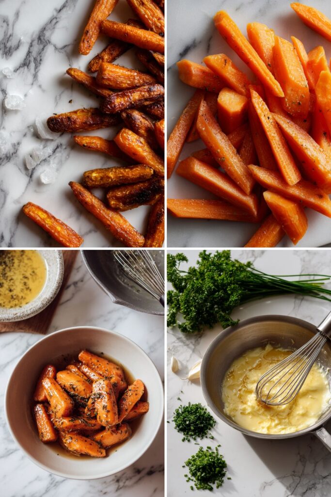 Roasted Carrots with Honey Herb Butter Recipe