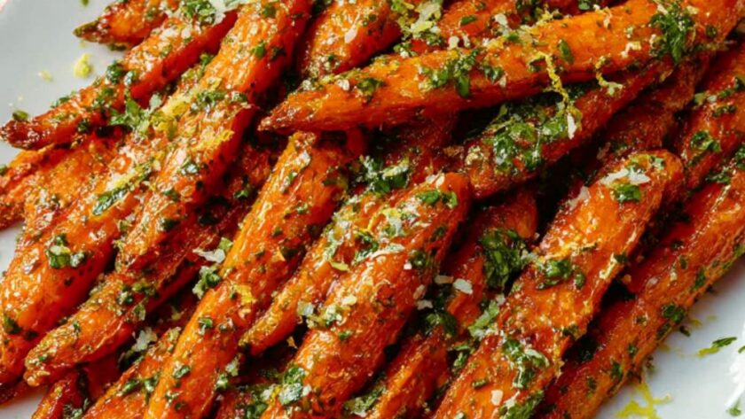 Roasted Carrots with Spring Pesto Recipe