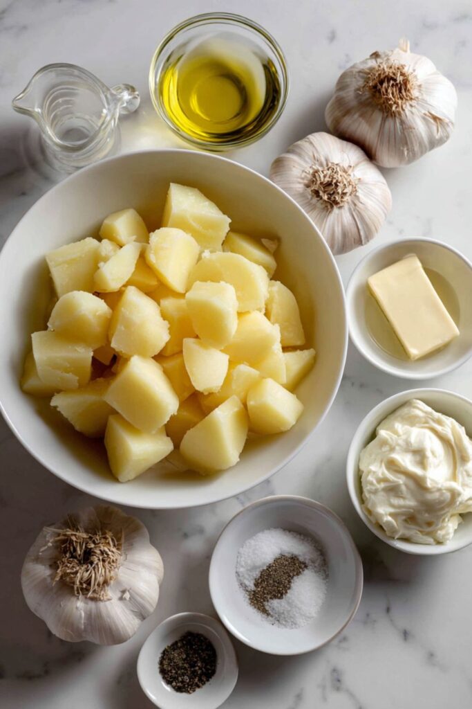 Roasted Garlic Mashed Potatoes Recipe