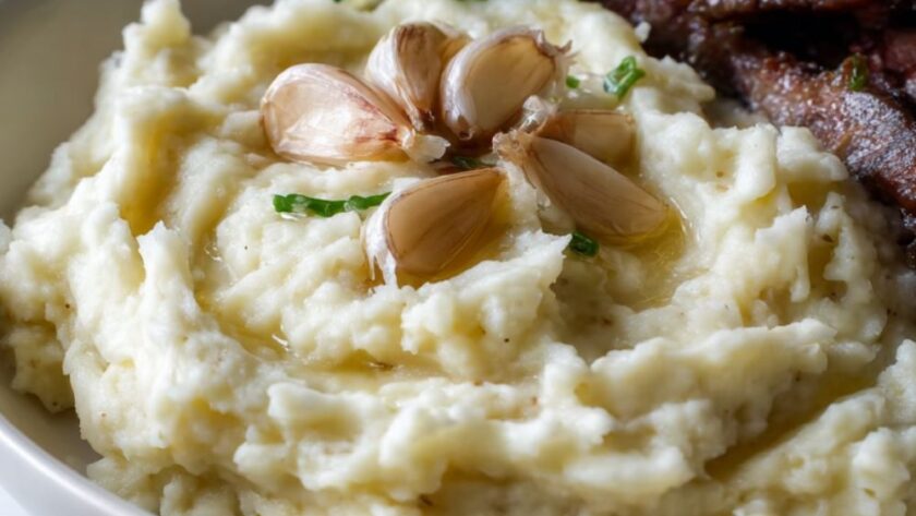 Roasted Garlic Mashed Potatoes Recipe