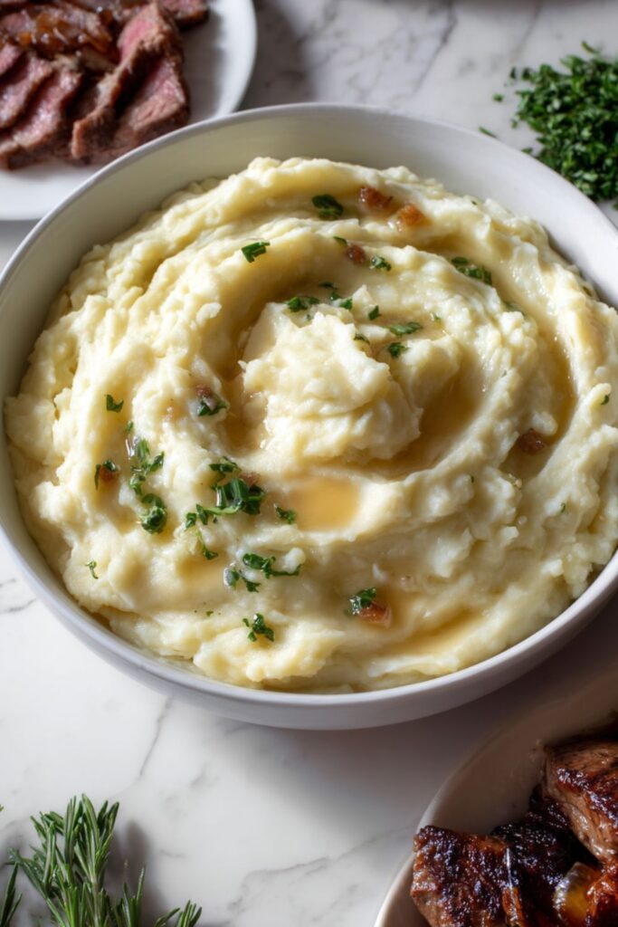 Roasted Garlic Mashed Potatoes Recipe