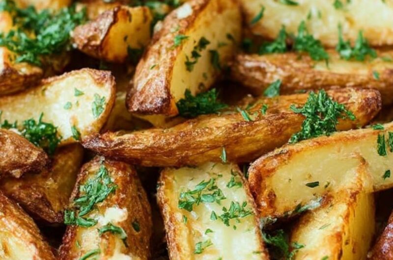 Roasted Potato Wedges Recipe