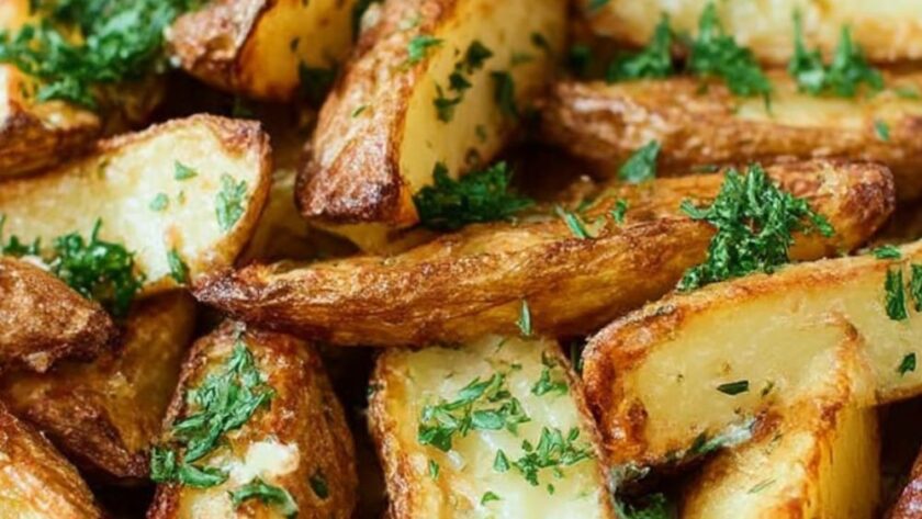 Roasted Potato Wedges Recipe