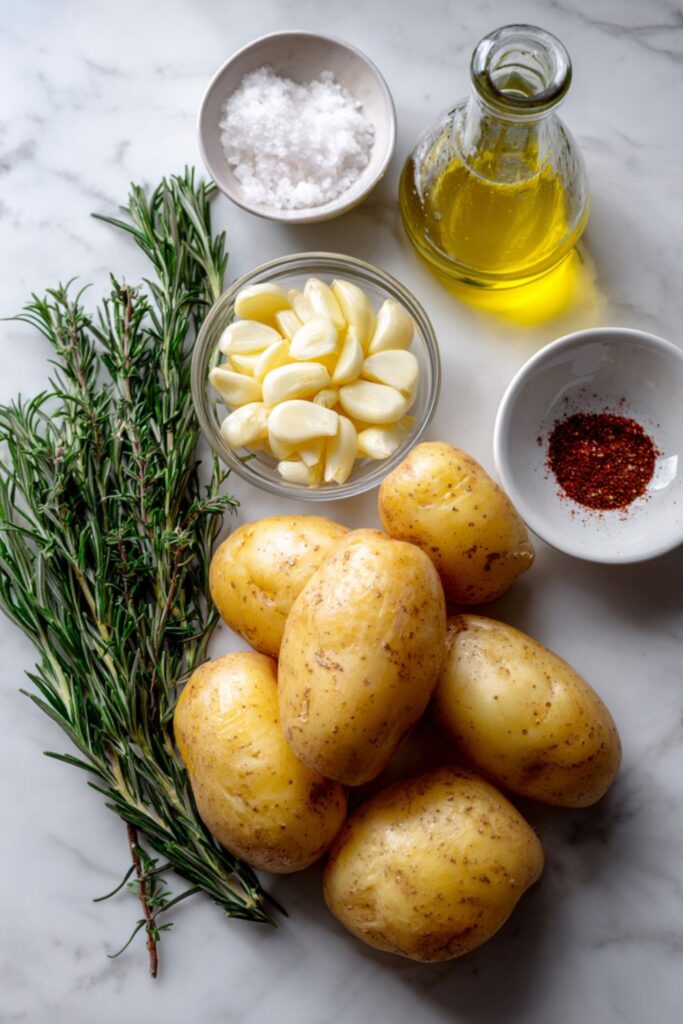 Rosemary Garlic Fried Potatoes Recipe