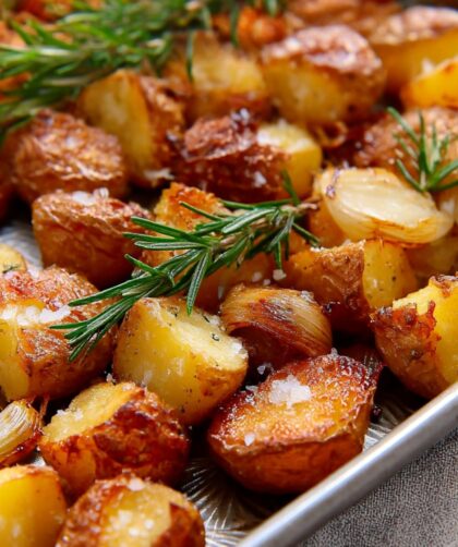 Rosemary Garlic Fried Potatoes Recipe