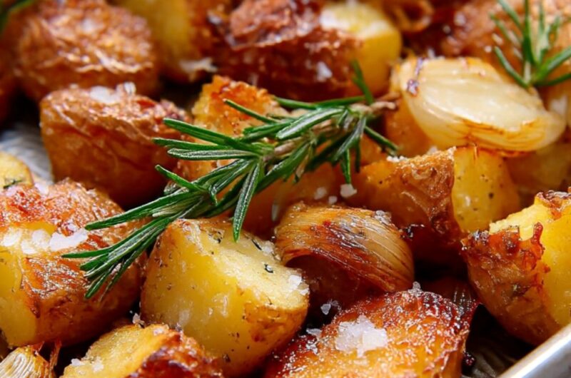Rosemary Garlic Fried Potatoes Recipe