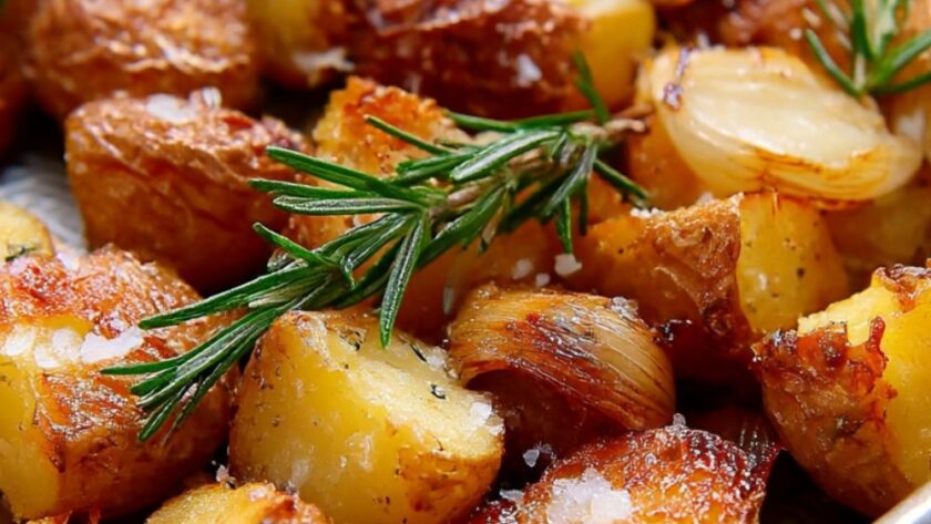 Rosemary Garlic Fried Potatoes Recipe