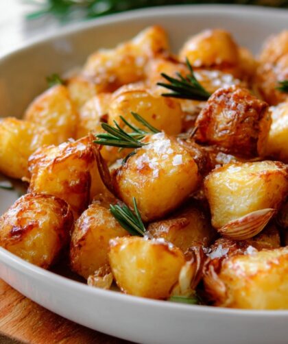 Rosemary Garlic Fried Potatoes Recipe