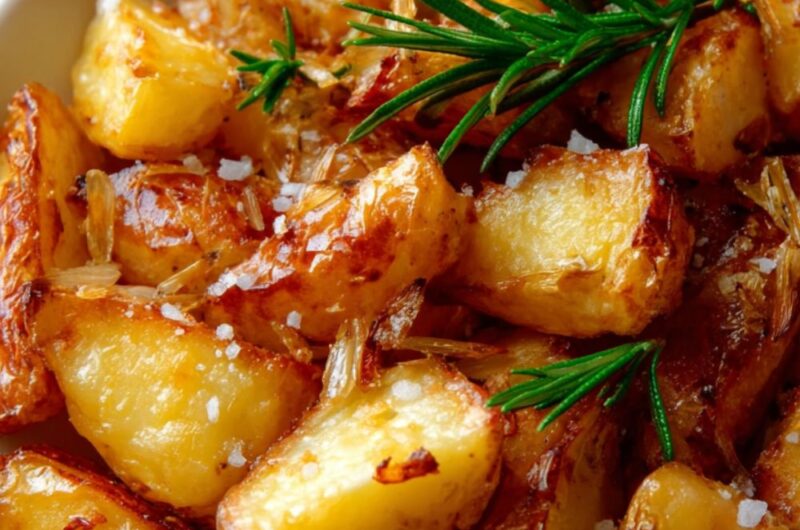 Rosemary Garlic Fried Potatoes Recipe